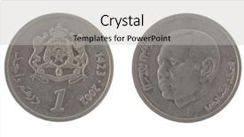  Presentation with executive marting luther king j - Slide set with sputnik - moroccan dirham coins depicting king background and a light gray colored foreground