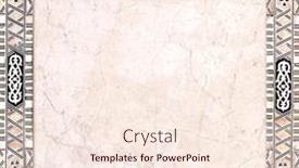  Presentation with persian - Presentation enhanced with square-backdrop-with-detail and a cream colored foreground