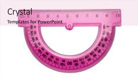  Presentation with triangle - Colorful PPT theme enhanced with happy mother daughter and grandmother backdrop and a gray colored foreground.