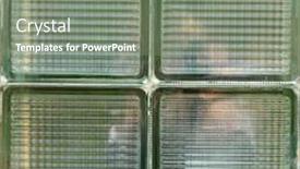  Presentation with square - Cool new theme with square-glass-block-window backdrop and a gray colored foreground