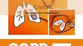  Presentation with copd - Slides enhanced with square-image-of-copd-awareness and a yellow colored foreground