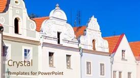  Presentation with czech republic - Amazing slide deck having square in stribro czech republic backdrop and a lemonade colored foreground