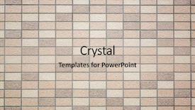  Presentation with mosaic - PPT theme having square mosaic background of tiles background and a soft green colored foreground