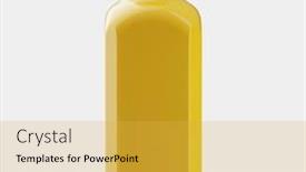  Presentation with orange juice - Amazing slide set having square-orange-juice-bottle-mockup backdrop and a yellow colored foreground