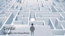  Presentation with square - Colorful PPT layouts enhanced with square platform looking over infinite backdrop and a lemonade colored foreground