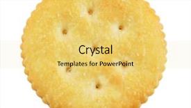  Presentation with cracker - Cool new presentation theme with square round - cracker backdrop and a yellow colored foreground