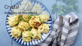  Presentation with manufacturingsteel plate - Cool new presentation theme with square round - manti on plate backdrop and a light blue colored foreground