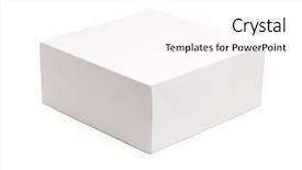  Presentation with blank - PPT theme enhanced with squared paper - blank white box isolated background and a white colored foreground