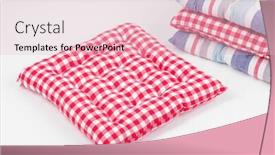  Presentation with white pills spilled from pills - Theme enhanced with squared-pillows-isolated-on-white background and a lemonade colored foreground