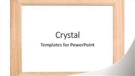  Presentation with pictures of logistics - Audience pleasing slides consisting of squares rectangles - front view of unpainted wood backdrop and a white colored foreground