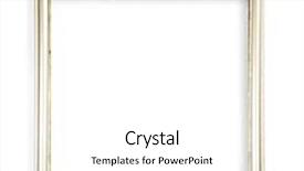  Presentation with frame - Presentation theme featuring squares rectangles - photo frame isolated on white background and a white colored foreground