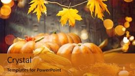  Presentation with happy thanksgiving - Theme with squash happy thanksgiving day background background and a gold colored foreground
