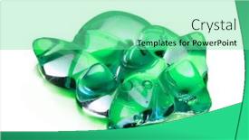  Presentation with quality product - PPT theme consisting of squeezed cosmetic clear cream gel texture iisolated on white background close up photo of transparent drop of skin care product high quality transparent gel with bubbles closeup on white background background and a seafoam green colored foreground