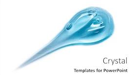  Presentation with quality product - Slide deck enhanced with squeezed cosmetic clear cream gel texture iisolated on white background close up photo of transparent drop of skin care product high quality transparent gel with bubbles closeup on white background background and a white colored foreground