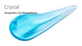  Presentation with quality product - Slide deck enhanced with enzymes - squeezed cosmetic clear cream gel background and a white colored foreground