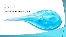  Presentation with quality product - Beautiful slide deck featuring enzymes - squeezed cosmetic clear cream gel backdrop and a white colored foreground