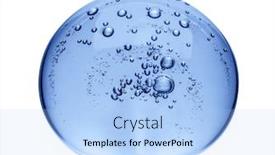  Presentation with quality product - Colorful slide deck enhanced with squeezed-cosmetic-clear-cream-gel backdrop and a light blue colored foreground