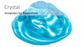  Presentation with quality product - Presentation consisting of squeezed-cosmetic-clear-cream-gel background and a white colored foreground