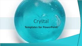  Presentation with skin care - Theme enhanced with squeezed-cosmetic-clear-cream-gel background and a teal colored foreground