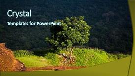  Presentation with sigiriya - Amazing PPT theme having srilankan tourism - view from sigiriya lion rock backdrop and a navy blue colored foreground