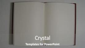  Presentation with notebook - Presentation theme with notebook background and a gray colored foreground