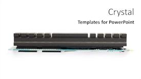  Presentation with heat - Cool new theme with ssd-nvme-m2-drive backdrop and a white colored foreground