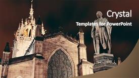  Presentation with united kingdom constitutional law - Amazing presentation design having st giles' cathedral with duke backdrop and a  colored foreground