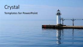  Presentation with joseph - Slide deck with st joseph north pier outer background and a light blue colored foreground