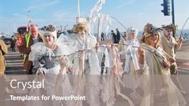  Presentation with fair - Audience pleasing theme consisting of st-leonards-on-sea-england backdrop and a gray colored foreground
