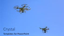  Presentation with blue professional - 