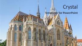  Presentation with fishers - Cool new slide deck with st mathias church in fishers backdrop and a light blue colored foreground