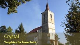  Presentation with croatia - Beautiful slide set featuring st-nicholas-church-in-gornji backdrop and a tawny brown colored foreground