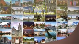  Presentation with dublin - Cool new PPT theme with st patrick cathedral ha penny backdrop and a violet colored foreground