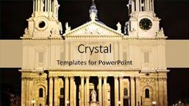  Presentation with paul - Amazing PPT layouts having st paul's cathedral great backdrop and a lemonade colored foreground
