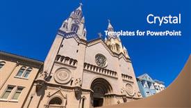  Presentation with peter - Presentation consisting of francisco saints peter and paul background and a ocean colored foreground