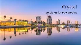  Presentation with florida - Colorful presentation theme enhanced with  backdrop and a  colored foreground