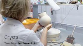  Presentation with porcelain - Cool new presentation with st-petersburg-russia-august-9 backdrop and a light gray colored foreground