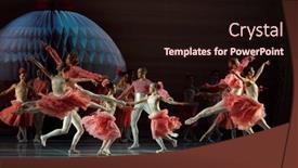  Presentation with theater stage - Amazing theme having st-petersburg-russia-december-16 backdrop and a wine colored foreground