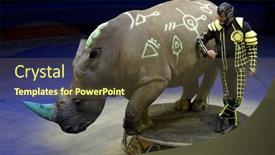  Presentation with circus - Amazing presentation design having st-petersburg-russia-february-3 backdrop and a tawny brown colored foreground