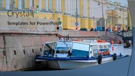  Presentation with boat river - 