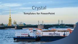  Presentation with boat river - 