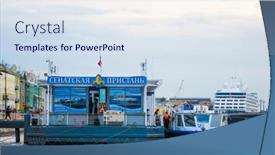  Presentation with boat river - 