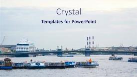  Presentation with boat river - 