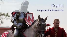  Presentation with horse knight - 