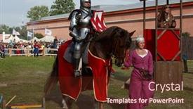 Presentation with horse knight - 