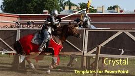  Presentation with horse knight - 