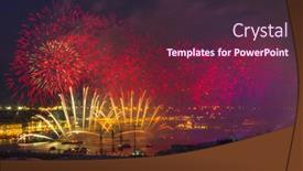  Presentation with frigate - Presentation design with st-petersburg-russia-jun-20 background and a tawny brown colored foreground