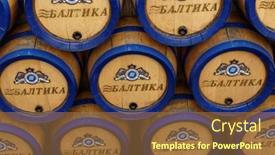  Presentation with brewery - Cool new slide deck with st-petersburg-russia-october-24 backdrop and a coral colored foreground