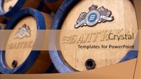  Presentation with brewery - PPT theme enhanced with st-petersburg-russia-october-24 background and a coral colored foreground