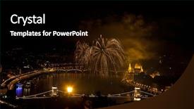  Presentation with august - Colorful PPT theme enhanced with st stephens or foundation day backdrop and a  colored foreground